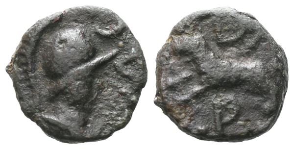 Gaul, Massalia, after 49 BC. Æ (11 mm, 1.47 g).