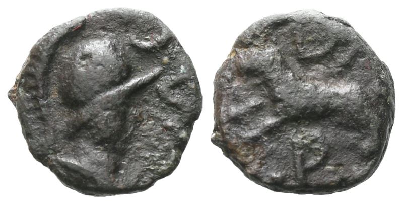 Gaul, Massalia, After 49 Bc. Æ (11 MM, 1.47 G).