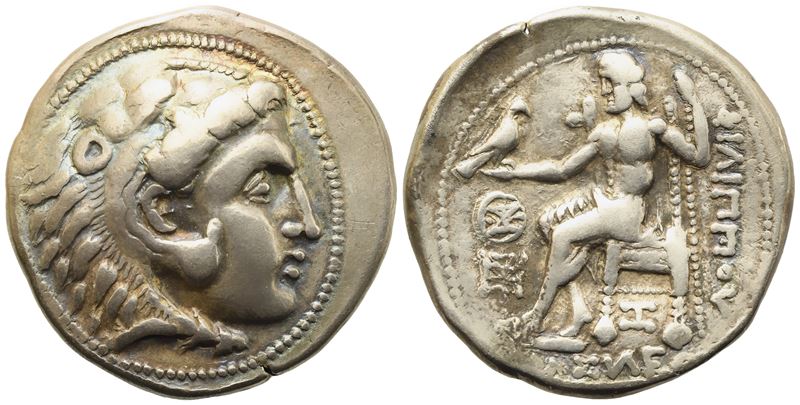 Celtic. Lower Danube, Geto-Dacians, Tetradrachm, III century BC; AR (16,65 g; 27,9 mm)