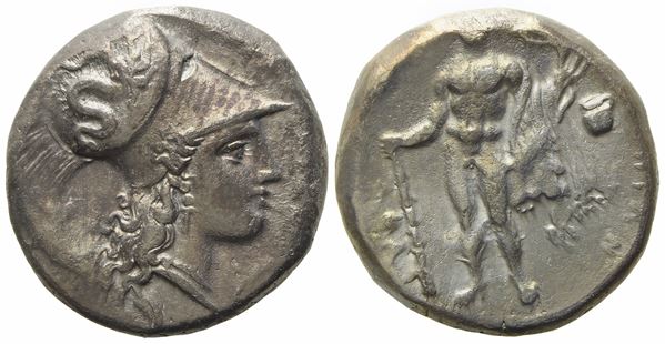 Lucania, Herakleia (c.ca 330/325-early third century), Stater; AR (7,75 g; 18,5 mm)