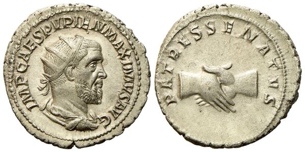 Pupienus (238), Antoninianus, Rome, c. April-June AD 238; AR (g 4,56; mm 22,5)