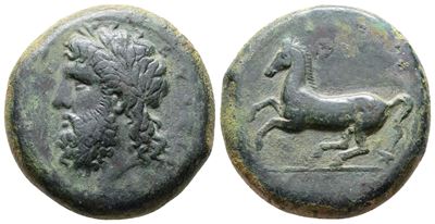 Sicily, Syracuse, C. 339/8-334 Bc. Æ Dilitron (26.5mm, 19.70g).