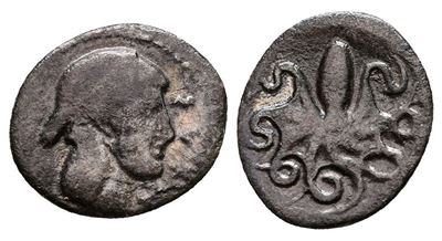 Sicily, Syracuse, C. 466-460 Bc. Ar Litra (12mm, 0.63g).
