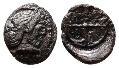 Sicily, Syracuse. Hieron i (478-466 Bc). Ar Obol (10mm, 0.60g)