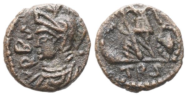 Commemorative Series (330-354), Imitating Urbs Roma type from Treveri; Æ (0,94 g; 11 mm; 6 h)