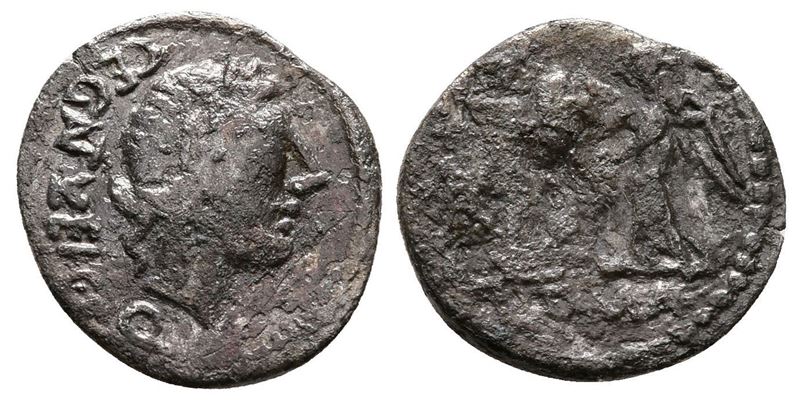 C. Egnatuleius C.f., Rome, 97 Bc. Ar Quinarius (15mm, 1.55g).