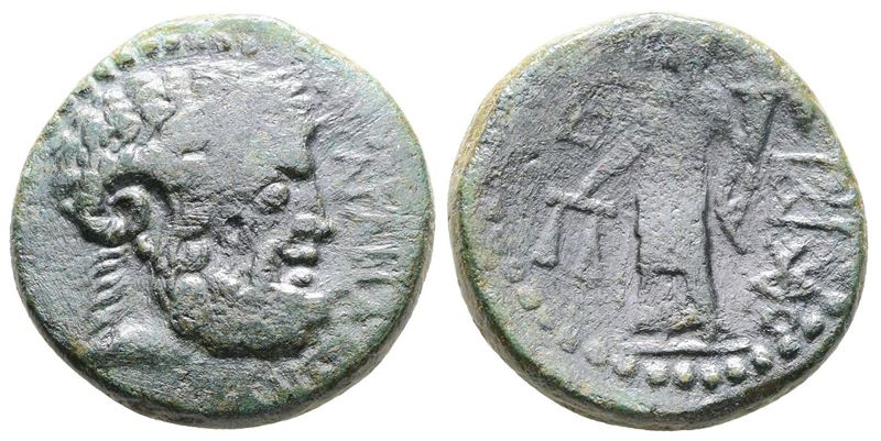 Sicily, Katane, C. 2nd Century Bc. Æ (21mm, 7.61g).