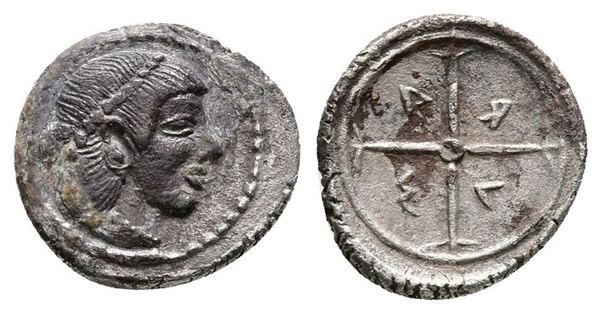 Sicily, Syracuse, c. 470 BC. AR Litra (11mm, 0.56g).  - Auction Greek, Roman and Byzantine Coins	 - Bertolami Fine Art - Prague