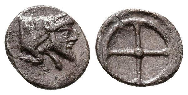 Sicily, Gela, c. 480/75-475/70 BC. AR Obol (9mm, 0.52g).