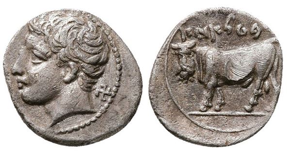 Sicily, Panormos as Ziz, c. 405-380 BC. AR Litra (10mm, 0.65g).  - Auction Greek, Roman and Byzantine Coins	 - Bertolami Fine Art - Prague