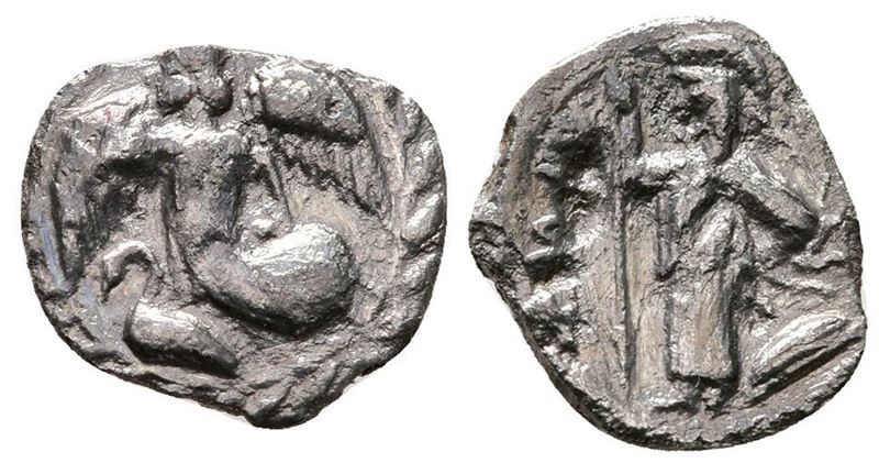 Sicily, Kamarina, C. 461-440/35 Bc. Ar Litra (11mm, 0.46g).