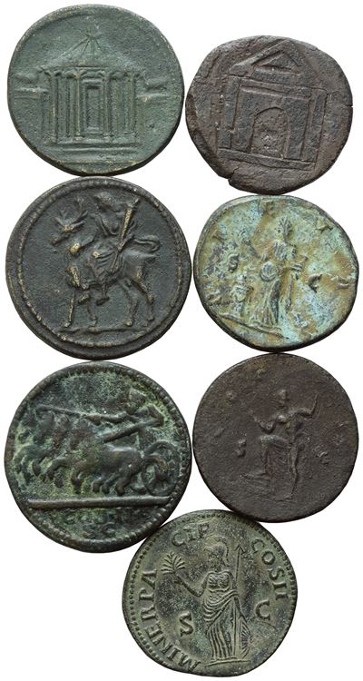 Lot Of 7 Modern Replicas. Lot Sold As Is, No Returns.