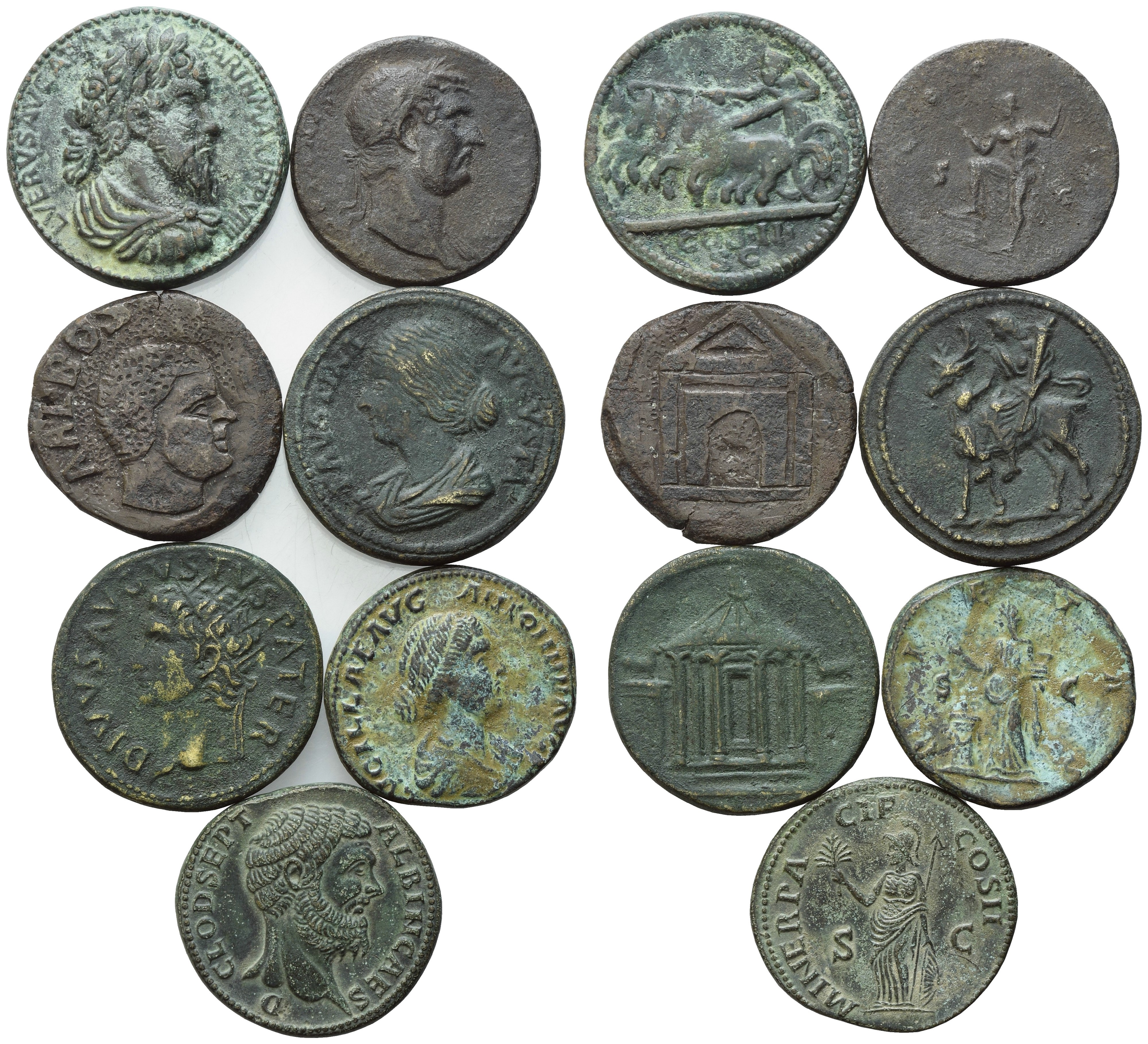 Lot Of 7 Modern Replicas. Lot Sold As Is, No Returns.