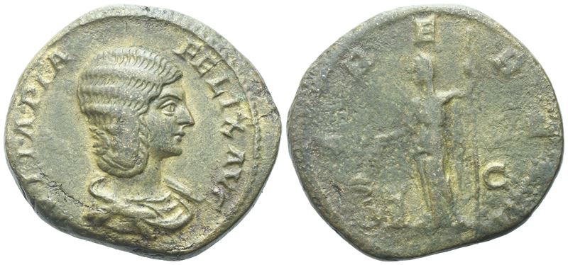 Julia Domna (193-217), As, Rome, C. 200-211; Æ (12,31 G; 26 MM; 12 H)