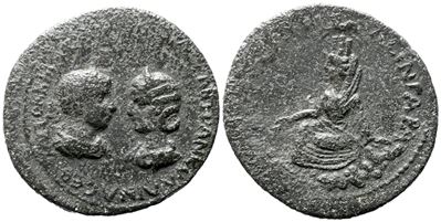 Gordian III And Tranquillina (238-244). Mesopotamia, Singara. Æ