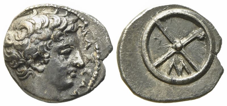 Gaul, Massalia (c. 410-380 BC), Obol; AR (0,80 g; 10 mm)