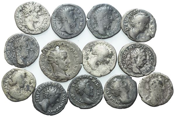  Lot of 13 AR coins to be catalogued. Lot sold as is, no returns.