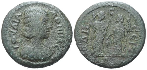 Julia Domna (193-217), Triassarion, Moesia Inferior, Odessos; Æ (5,91 g; 22,7 mm; 12 h)