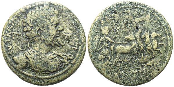 Septimius Severus (193-211), Bronze 34 mm, Cilicia, Tarsos; Æ (17,91 g; 34 mm; 12 h)