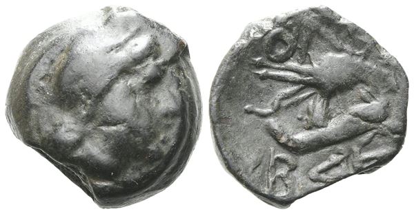 Skythia, Olbia, c. 380-360 BC. Æ (17 mm, 8.55 g).