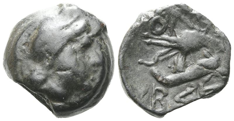 Skythia, Olbia, C. 380-360 Bc. Æ (17 MM, 8.55 G).