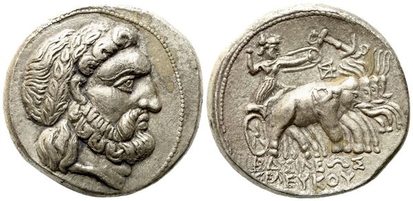 Seleukid Kings of Syria, Seleukos I Nikator, (312-281 BC), Tetradrachm (16,69 g; 25,7 mm)