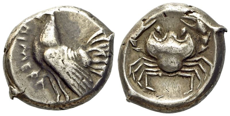 Sicily, Himera (C. 483/2-472/1), Didrachm; Ar (8,64 G; 19,5 MM)