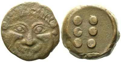 Sicily, Himera (C. 425-409 Bc), Hemilitron; Æ (17,97 G; 25 MM)