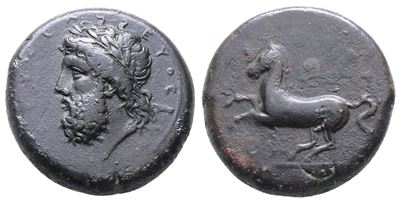 Sicily, Syracuse, C. 339/8-334 Bc. Æ Dilitron (27mm, 19.86g).