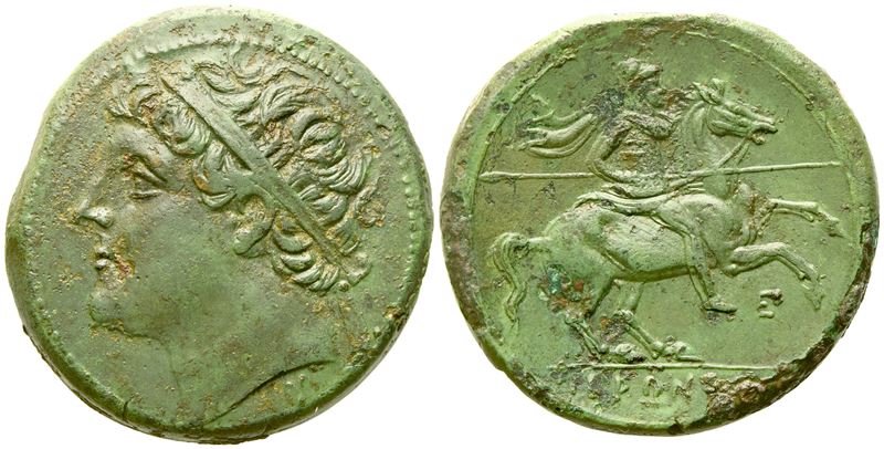 Sicily, Syracuse, Time Of Hieron II (274-216 Bc), Æ (19,69 G; 27,5 MM)