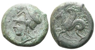 Sicily, Syracuse, 400-390 Bc. Æ Litra (20mm, 8.77g).