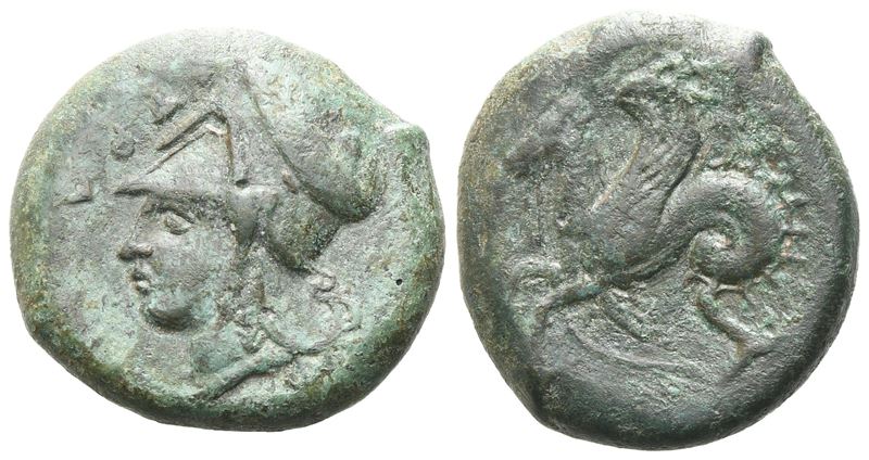 Sicily, Syracuse, 400-390 Bc. Æ Litra (20mm, 8.77g).
