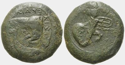 Sicily, Sileraioi (C.ca 340-330 Bc), Æ (29,21 G; 29 MM)