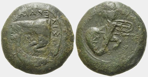 Sicily, Sileraioi (c.ca 340-330 BC), Æ (29,21 g; 29 mm)