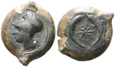 Sicily, Syracuse, Time Of Dionysios i (406-367 Bc), Drachm; Æ (30 G; 31,5 MM)