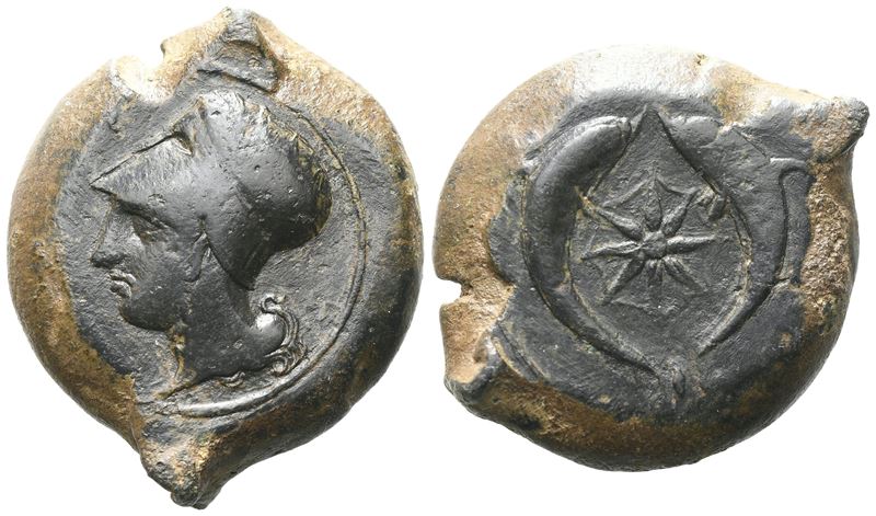Sicily, Syracuse, Time Of Dionysios i (406-367 Bc), Drachm; Æ (30 G; 31,5 MM)
