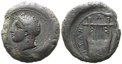 Sicily, Adranon, C. 354-345 Bc. Æ (25 MM, 15.81 G).