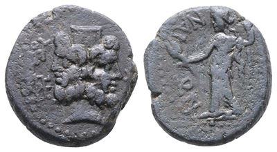 Sicily, Katane, C. 2nd Century Bc. Æ (23mm, 10.52g).