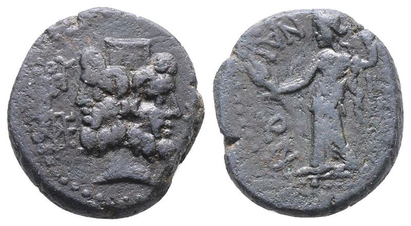 Sicily, Katane, C. 2nd Century Bc. Æ (23mm, 10.52g).
