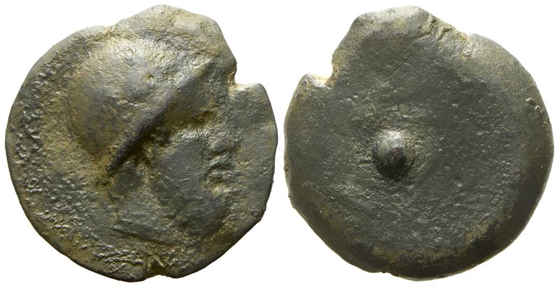 Islands Off Sicily, Lipara (C. 425), Onkia; Æ (5,08 G; 18,6 MM)