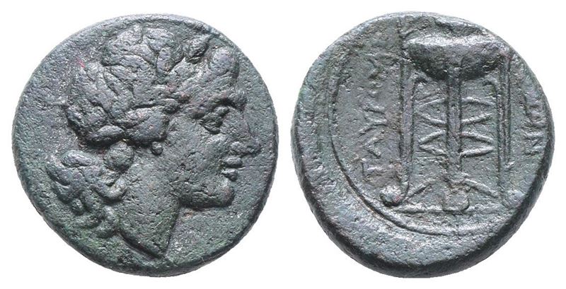 Sicily, Tauromenion, C. 305-289 Bc. Æ (20mm, 6.17g).