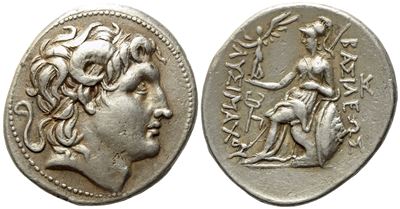 Kings Of Thrace, Lysimachos (305-281 Bc), Tetradrachm; Ar (17,20 G; 31,2 MM)