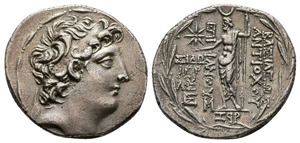 Seleukid Kings, Antiochos VIII Epiphanes (121/0-97/6 BC). AR Tetradrachm (32mm, 15.92g).