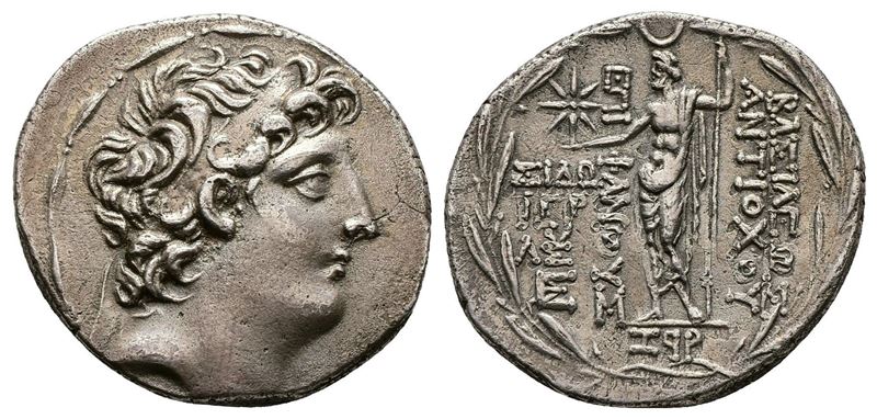 Seleukid Kings, Antiochos VIII Epiphanes (121/0-97/6 Bc). Ar Tetradrachm (32mm, 15.92g).