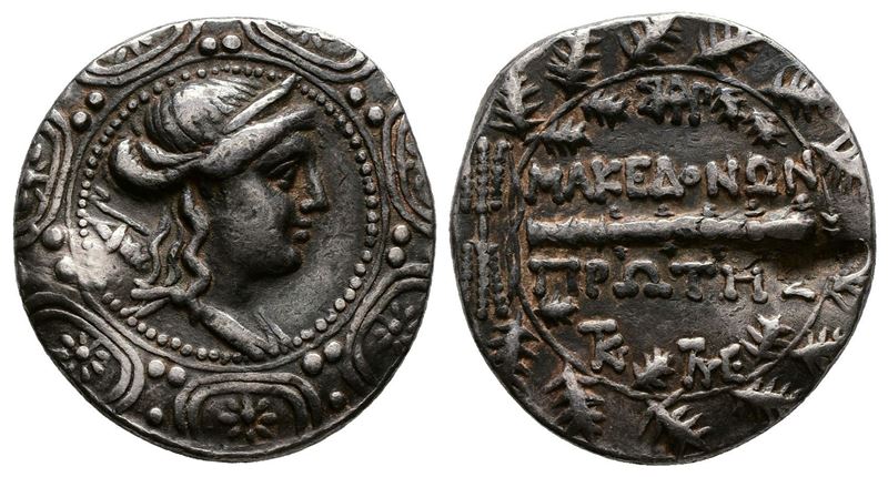Macedon, Republican Period. First Meris, C. 167-149 Bc. Ar Tetradrachm (31mm, 16.87g).