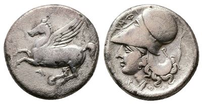 Akarnania, Argos Amphilochikon, C. 340-300 Bc. Ar Stater (22mm, 8.08).