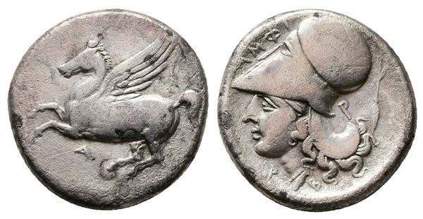 Akarnania, Argos Amphilochikon, c. 340-300 BC. AR Stater (22mm, 8.08).  - Auction Greek, Roman, Byzantine Coins - Bertolami Fine Art - Prague