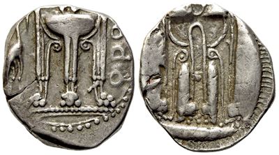 Bruttium, Kroton (C. 480-430 Bc), Stater; Ar (8,03 G; 21 MM)