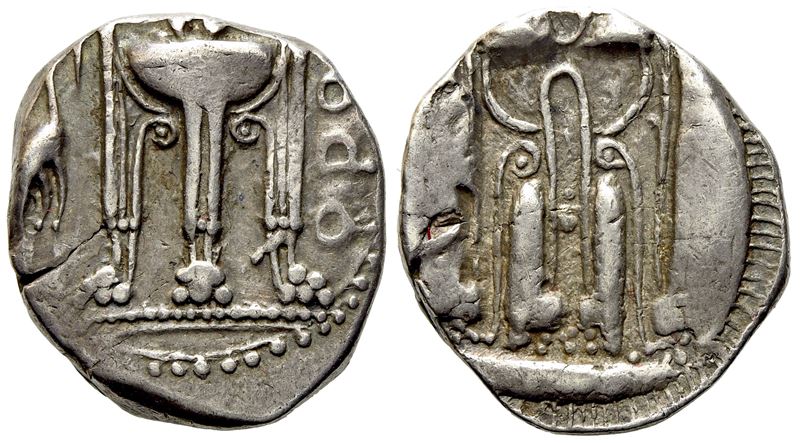 Bruttium, Kroton (C. 480-430 Bc), Stater; Ar (8,03 G; 21 MM)