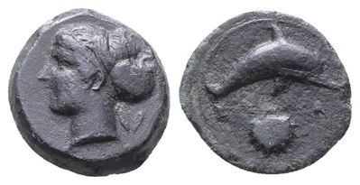 Sicily, Syracuse, C. 415-405 Bc. Æ Hemilitron (16mm, 3.50g).